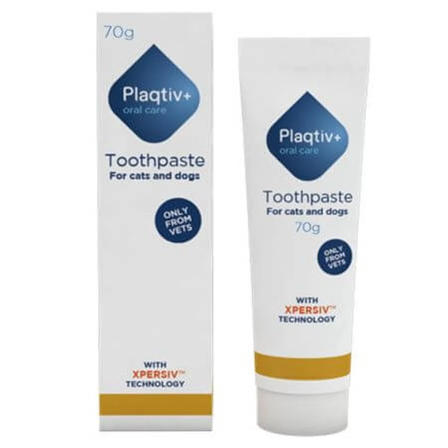 Zahnpasta für Hunde und Katzen Plaqtiv, 70 ml, Ecuphar