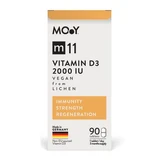 Vegan Vitamina D3 m11, 2000 UI, 90 comprimidos, Molecules of Youth