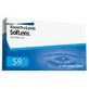 Contact lens -6.00 Soflens 59, 6 pieces, Bausch Lomb