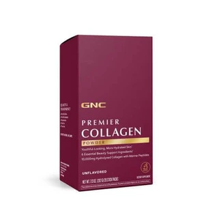 Premier Collagen Péptido de Colágeno Hidrolizado en Polvo, 20 sobres, GNC