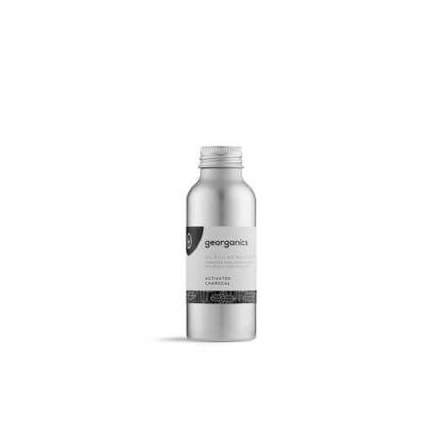 Aceite para la higiene bucal, Carbón vegetal, 100 ml, Georganics