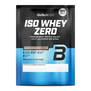 Eiwitpoeder Cookies Iso Whey Whey Zer, 25 g, BiotechUSA