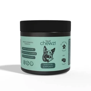 Suplemento para perros Digestion & Immunity Chewz, 60 comprimidos masticables, Petswell