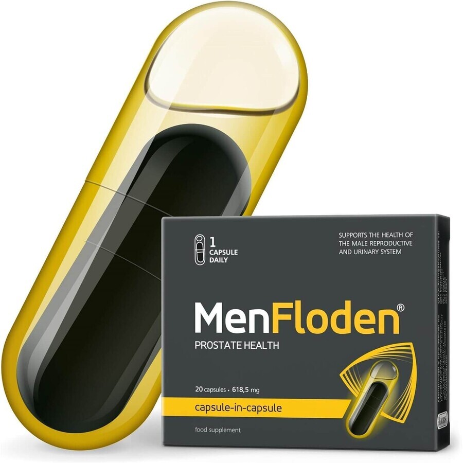 MenFloden, 20 capsules, Vitaslim