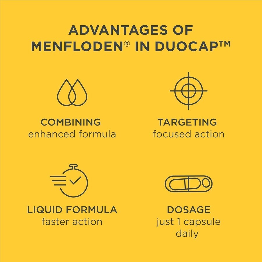 MenFloden, 20 capsules, Vitaslim