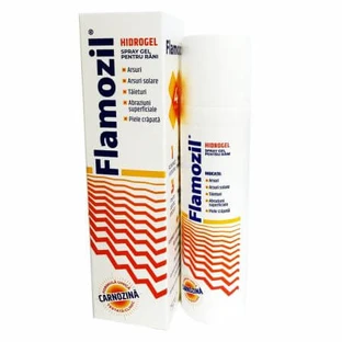 Flamozil gel hydrogel pour pulvérisation sur les plaies, 75 g, Lab Oystershell