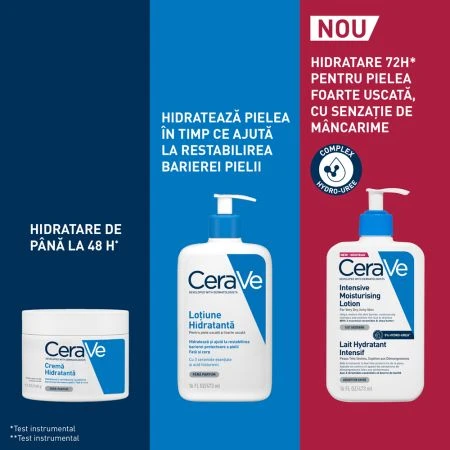 Loción facial y corporal intensamente hidratante, 473 ml, CeraVe