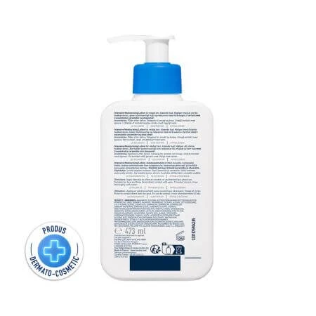 Loción facial y corporal intensamente hidratante, 473 ml, CeraVe