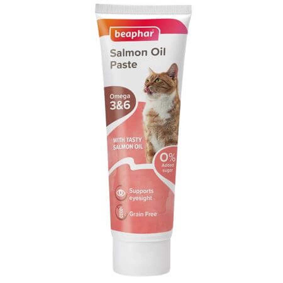 Salmon oil paste for cats Cat Pasta, 100 g, Beaphar