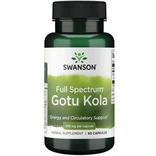 Gotu Kola Full Spectrum, 435 mg, 60 cápsulas, Swanson