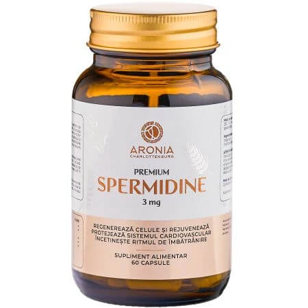 Spermidine Premium, 3 mg, 60 capsules, Aronia Charlottenburg