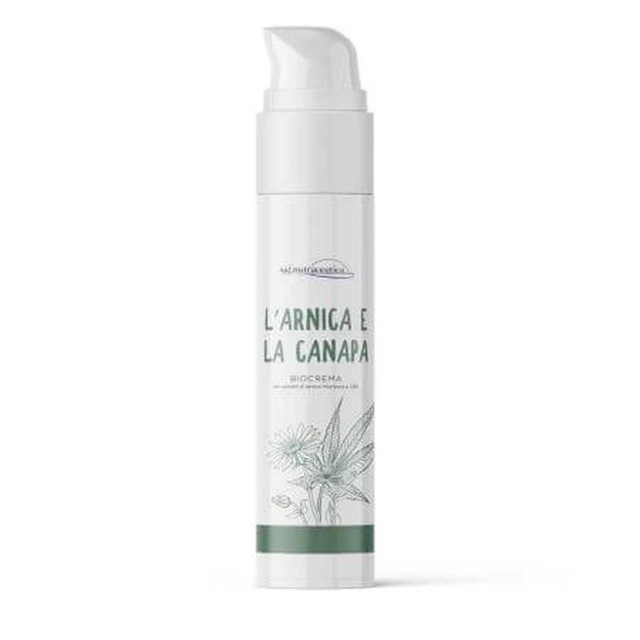 Bio Crema Árnica y Canepa, 100 ml, Saf Nutraceutica