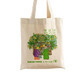 100% cotton reusable bag, &#39;Hai la Tei&#39;, 1 piece, Farmacia Tei x Monika Diaconu