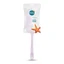 Bath brush with pink handle, 1 piece, Balmy