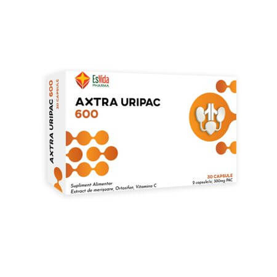 Axtra Uripac 600, 30 Kapseln, Esvida Pharma