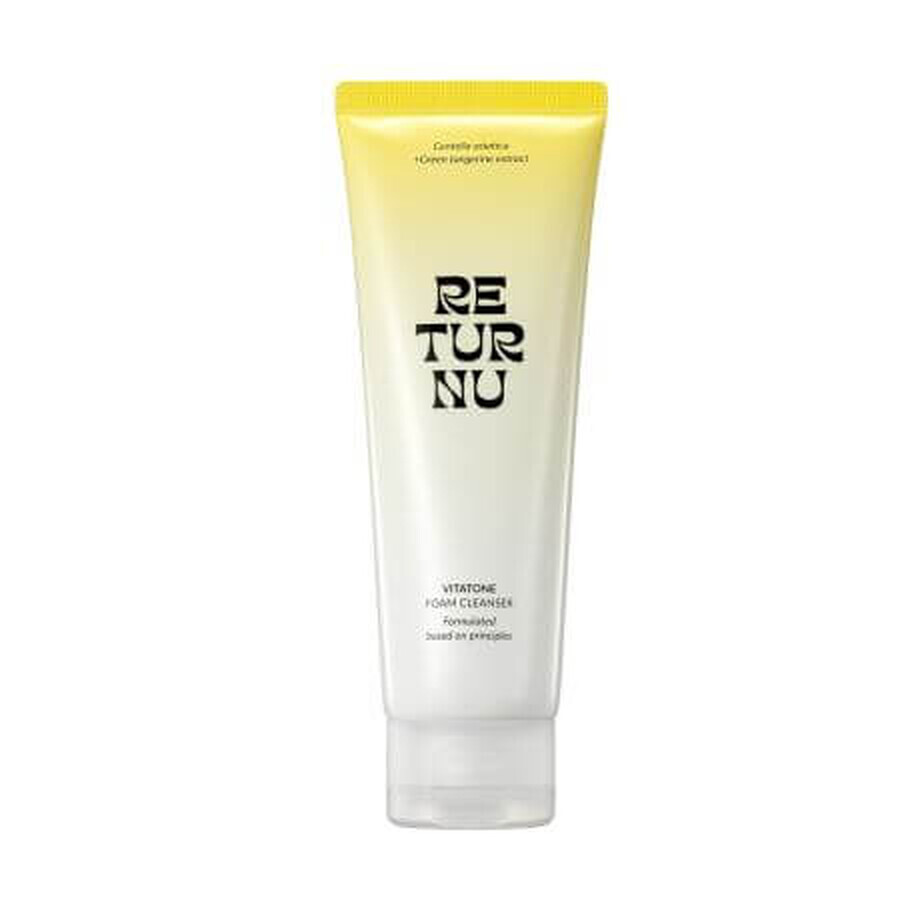 Mousse nettoyante pour les imperfections et les peaux irrégulières, 120 ml, Returnu