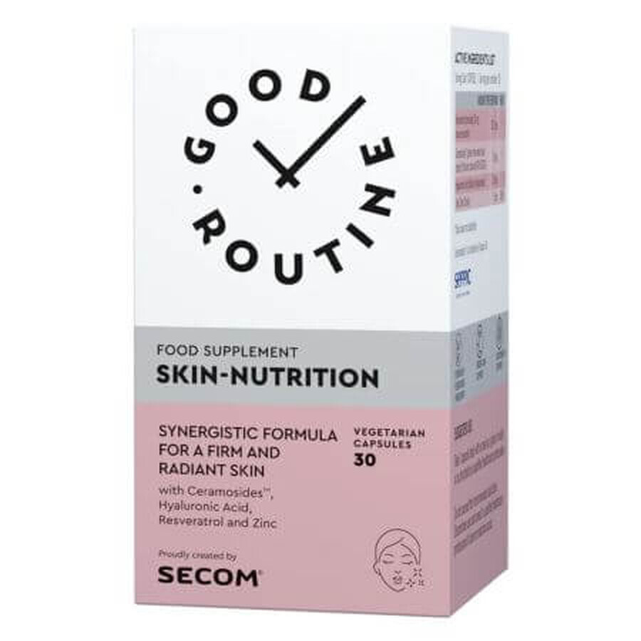 Huidvoeding, 30 plantaardige capsules, Secom