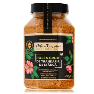 Pollen d'écorce de rose cru, 500 g, Albina Carpatina