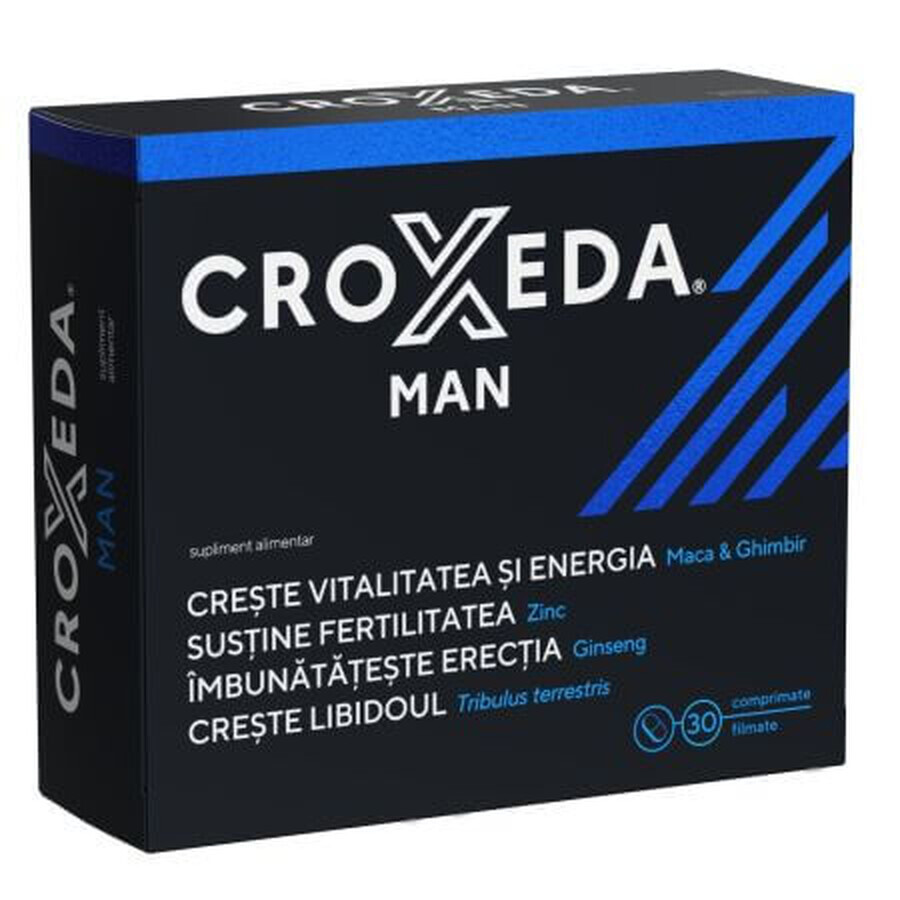 Pack Croxeda Man, 3 x 30 comprimés pelliculés, Fiterman