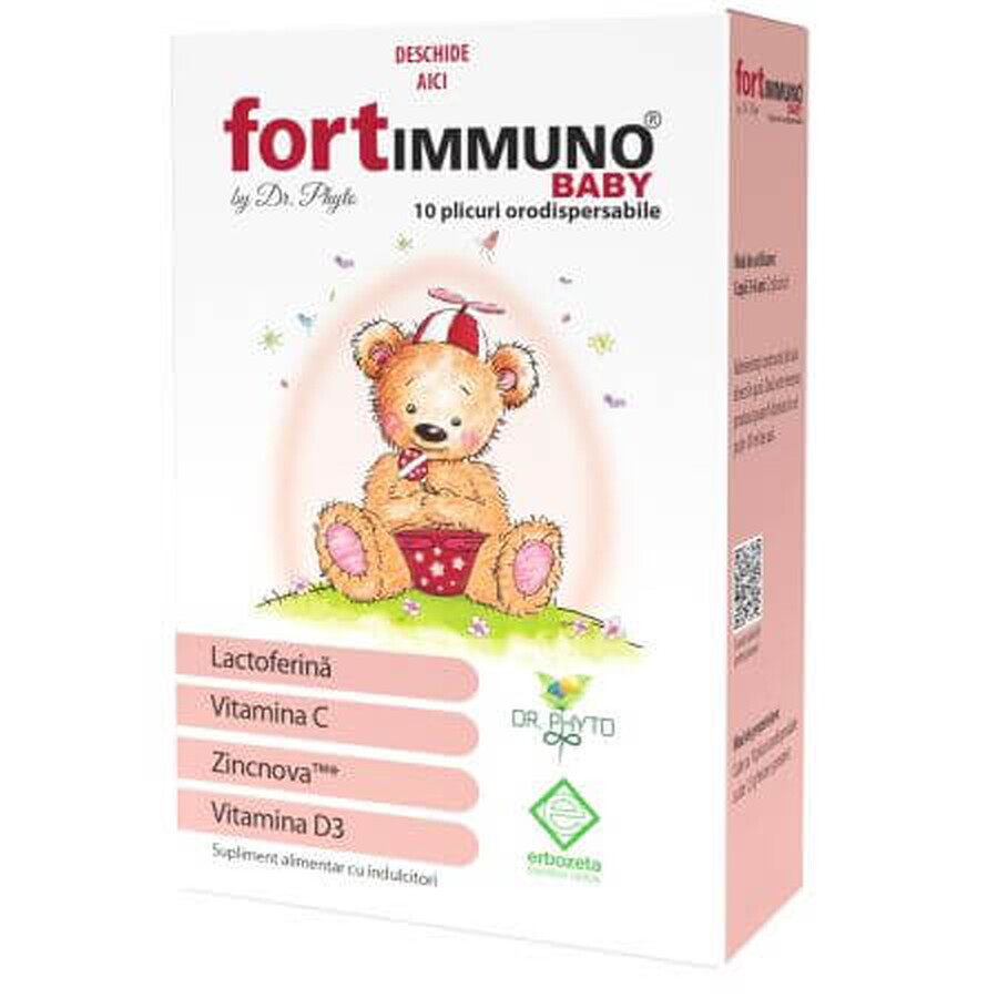 Fortimmuno Baby, 10 bustine orodispensabili, Dr. Phyto