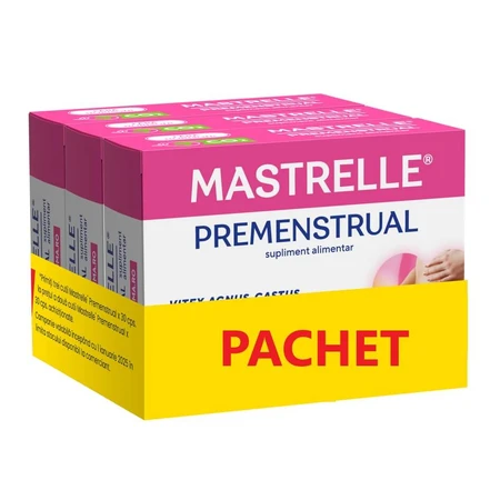 Verpakking Mastrelle Premenstrueel, 3 x 30 filmomhulde tabletten, Fiterman