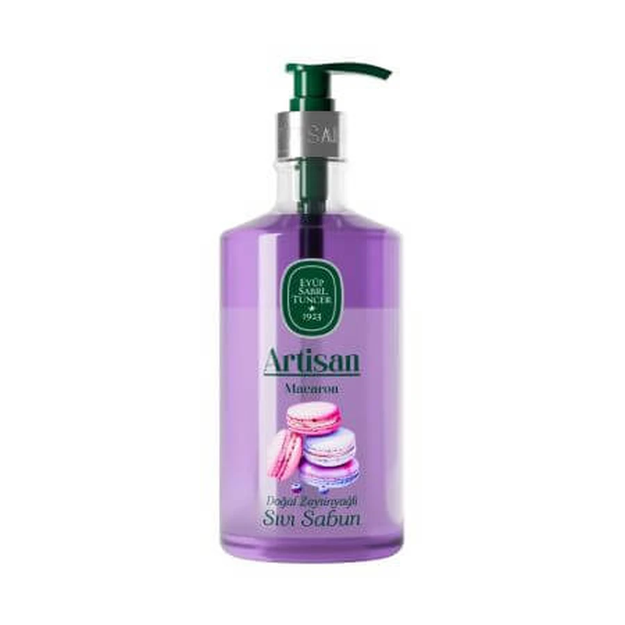 Liquid soap with natural olive oil Macaron Artisan, 600 ml, Eyüp Sabri Tuncer
