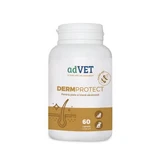 Gezond huid- en vachtsupplement voor honden en katten Dermprotect Twist-Off, 60 capsules, adVET