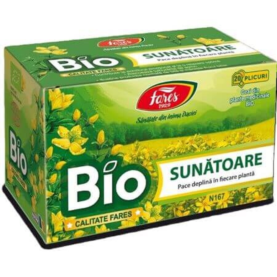 Biologische zonnebloementhee, 20 builtjes, Fares