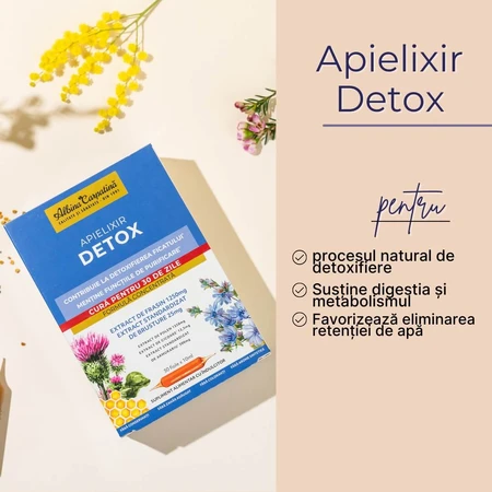 Apielixir Detox, 30 ampullen, Albina Carpatina