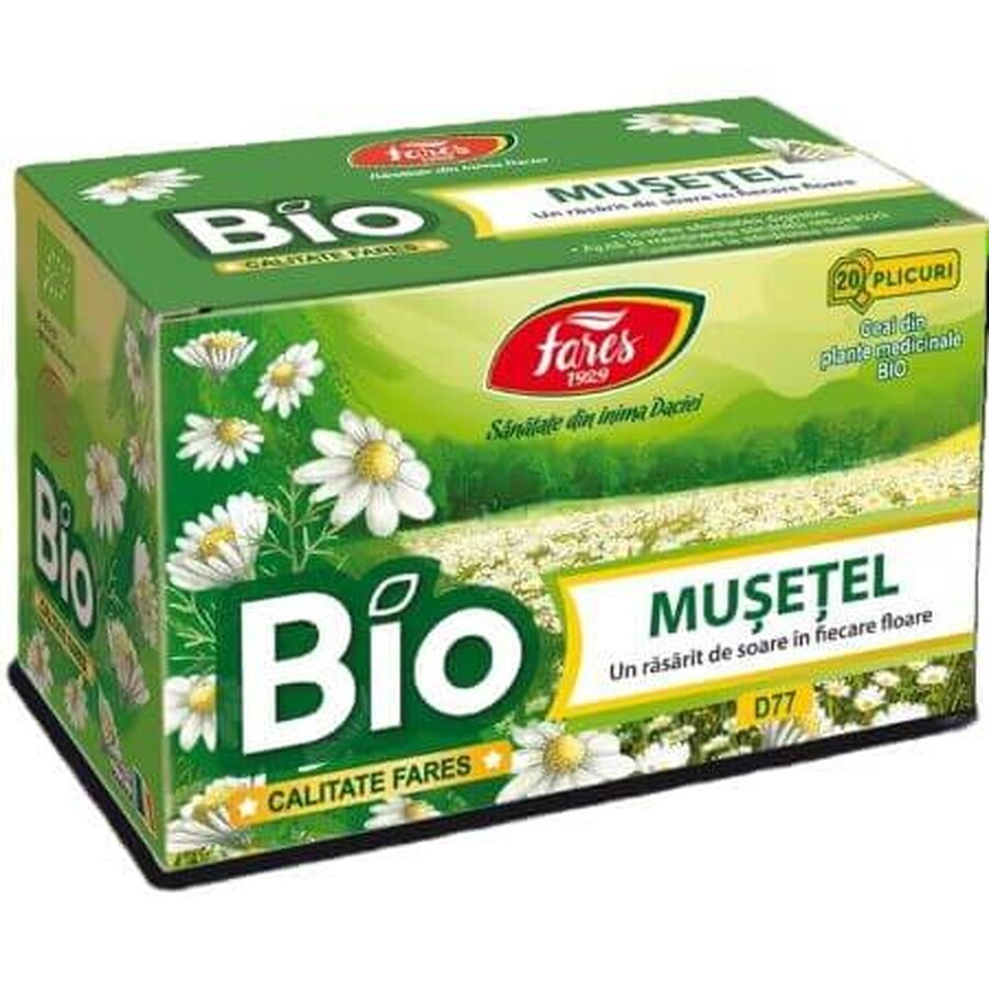 Bio-Kamillentee, 20 Portionsbeutel, Fares