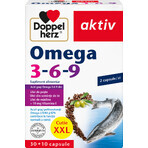 Omega 3-6-9, 30 + 10 Capsules, Doppelherz Omega 3-6-9, 30 + 10 Capsules, Doppelherz