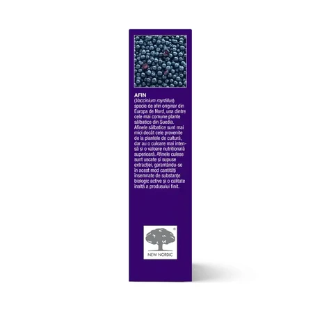 Blue Berry plus oogvitamine, 60 filmomhulde tabletten, New Nordic