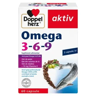 Omega 3-6-9 Aktiv, 60 Kapseln, Doppelherz