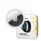 Wozinsky Watch Glass sticlă hibridă pentru AirTag negru