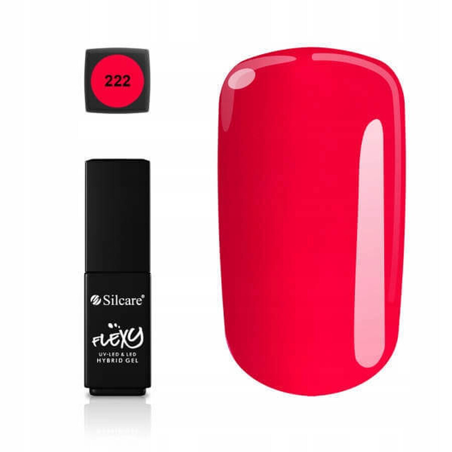 Silcare Flexy Hybrid Varnish 222, 4.5g
