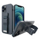Rope Case silicon caz cu lanyard sac lanyard curea pentru Samsung Galaxy S21 FE albastru marin