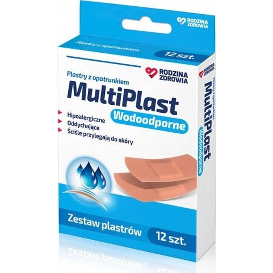 MultiPlast Plâtres étanches, 12 pièces
