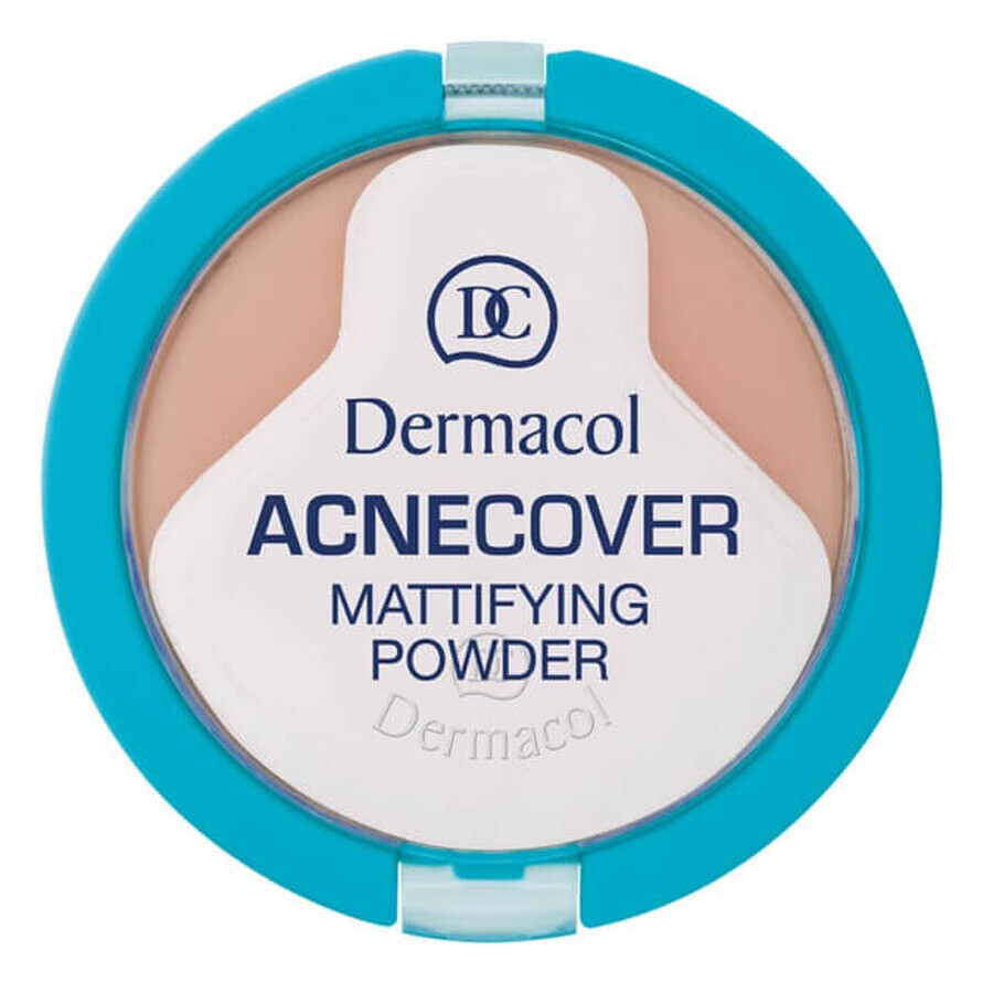 Dermacol Acnecover Cipria compatta opacizzante 02 Guscio, 11 g