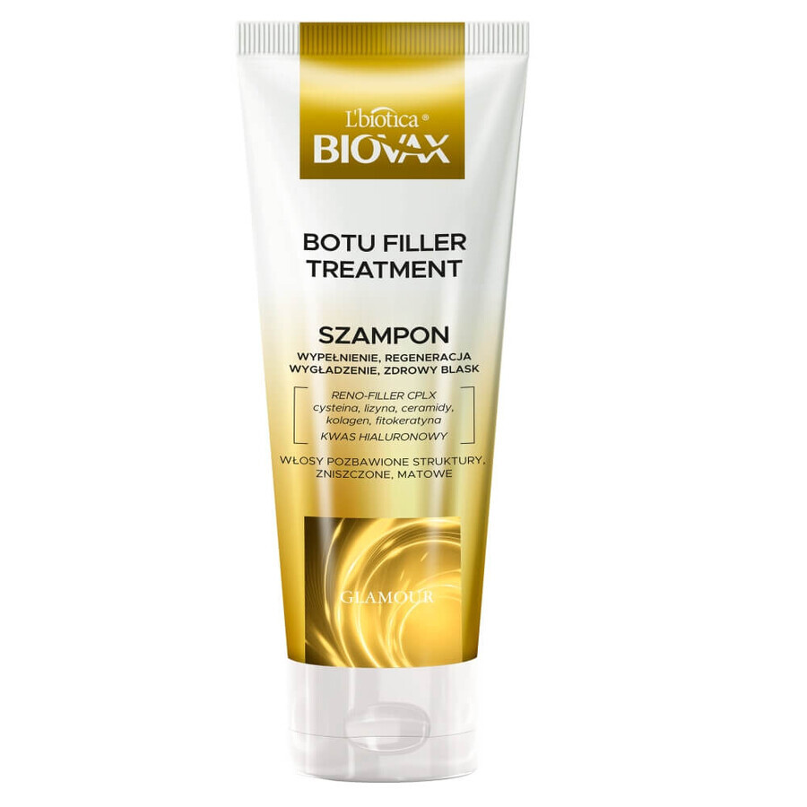 Cumpără Biovax Glamour Botu Filler Treatment Șampon de umplere și netezire, 200 ml Biovax Glamour Botu Filler Treatment Șampon de umplere și netezire, 200 ml