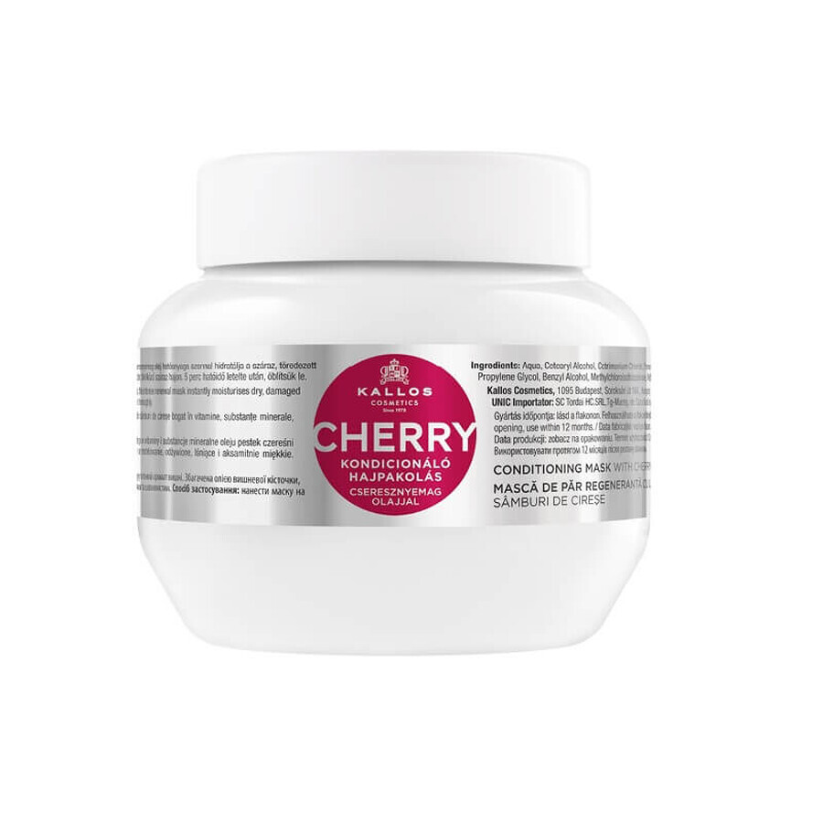 Buy Kallos KJMN Cherry Conditioning Mask with cherry seed oil, 275ml Kallos KJMN Cherry Conditioning Mask with cherry seed oil, 275ml