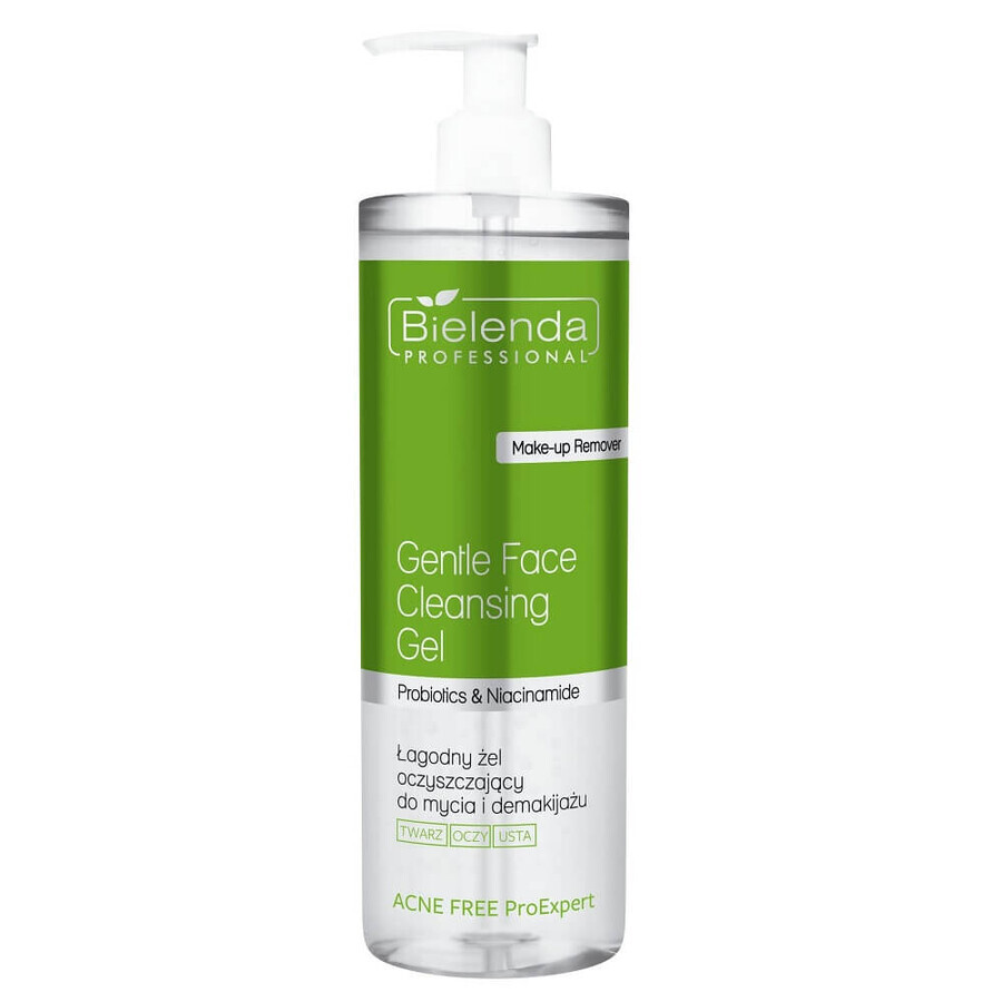 Bielenda Professional Acne Free ProExpert Gentle Facial Cleansing Gel, 500 g