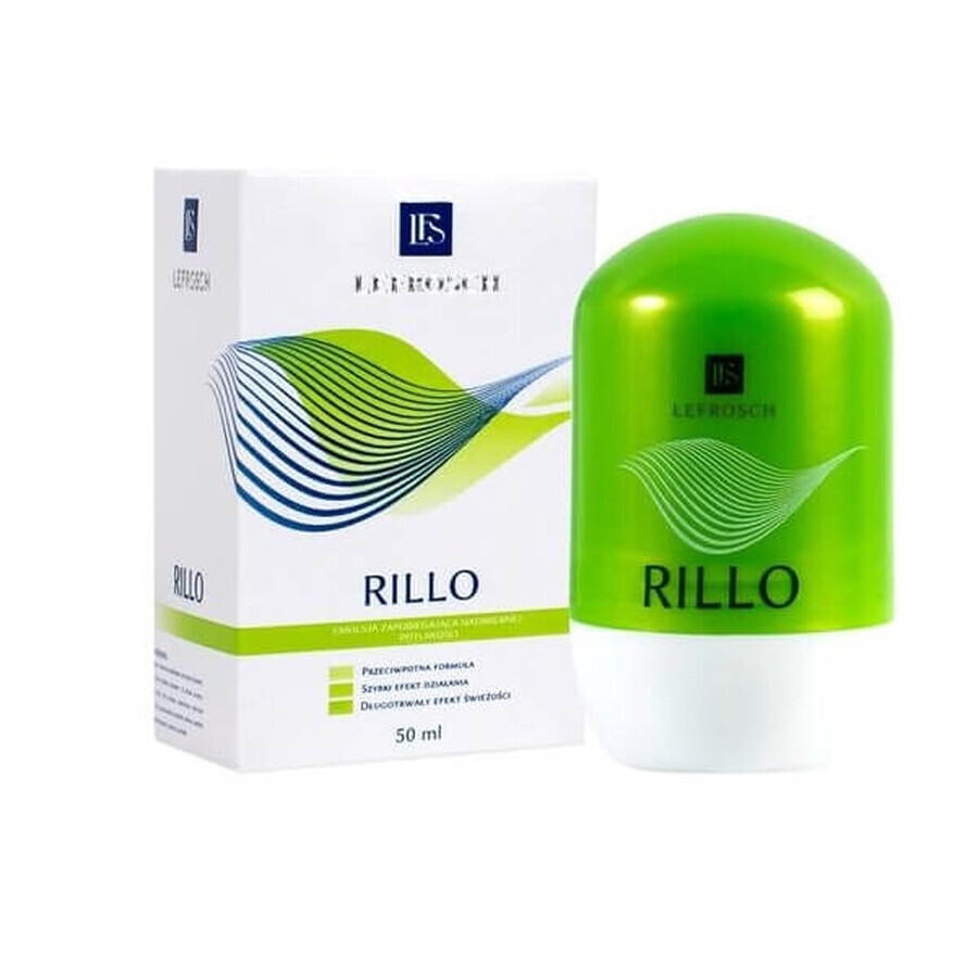 Rillo emulsion to prevent excessive sweating 50ml