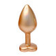 Dream Toys Gleaming Love Pearl Gold Anal Plug M