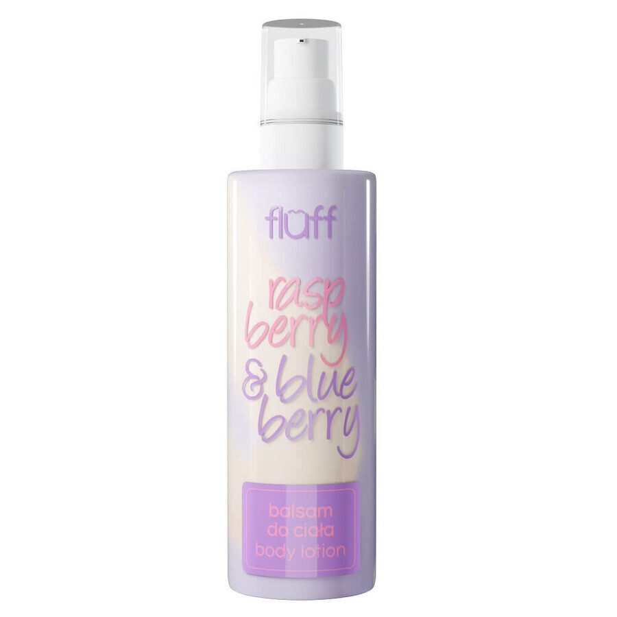 Fluff Body Lotion Raspberry amp;Blueberry, 160 ml.