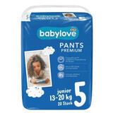 Babylove, Pampers, maat 5 (13-20kg), 20 stuks