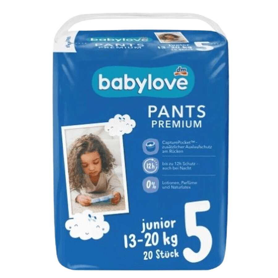Shop Babylove, Pampers, Größe 5 (13-20kg), 20 Stück Babylove, Pampers, Größe 5 (13-20kg), 20 Stück