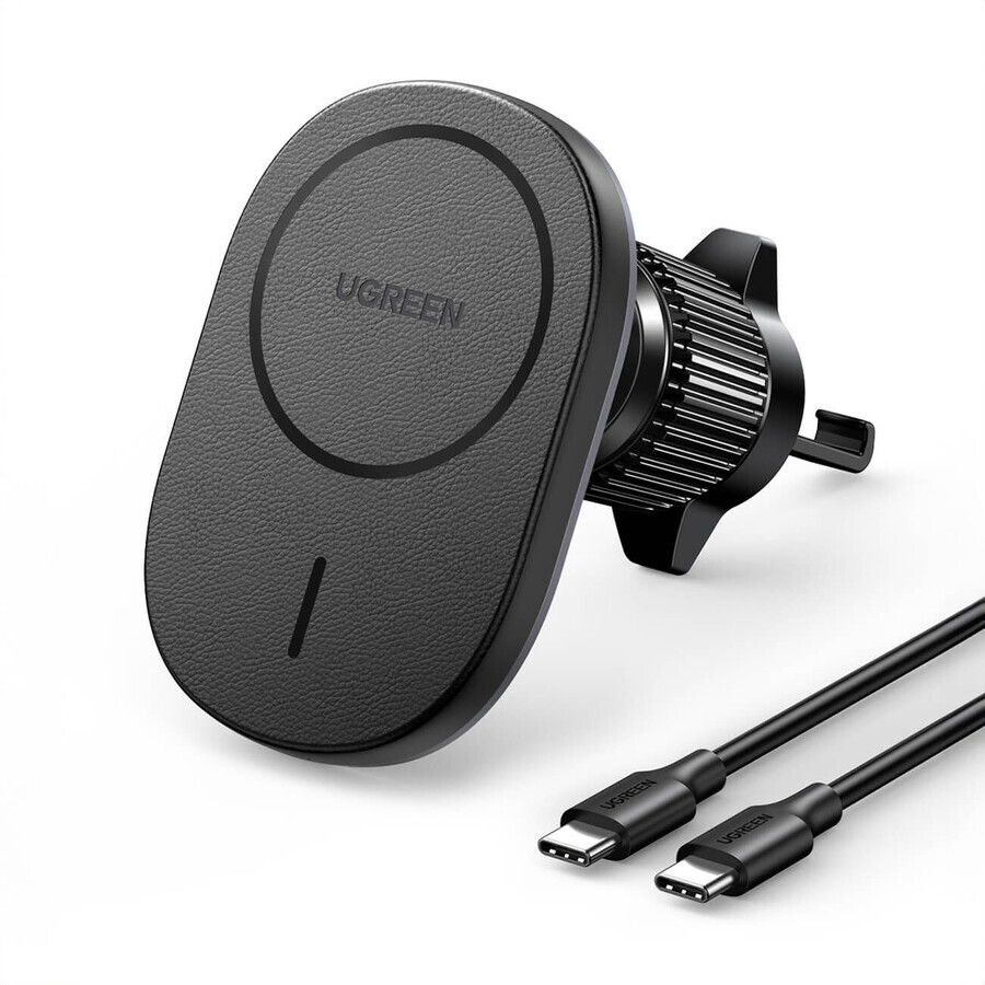 Suport auto magnetic Ugreen CD345 pentru grila parbrizului - negru