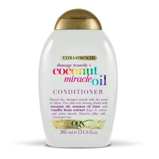 OGX Damage Remedy + Coconut Miracle Oil Conditioner voor droog en beschadigd haar, 385 ml