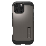 Spigen Tough Armor MagSafe hoesje met standaard voor iPhone 16 Pro - brons
