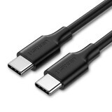 Ugreen US286 Cable USB-C - USB-C PD QC 3A 480Mbps 1,5m - negro